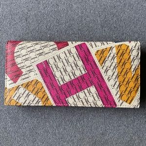 New Authentic Carolina Herrera CH Wallet Rare Find